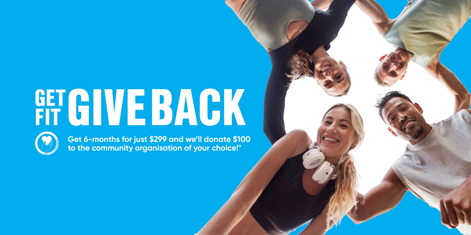 GET FIT, GIVE BACK THIS AUGUST cover